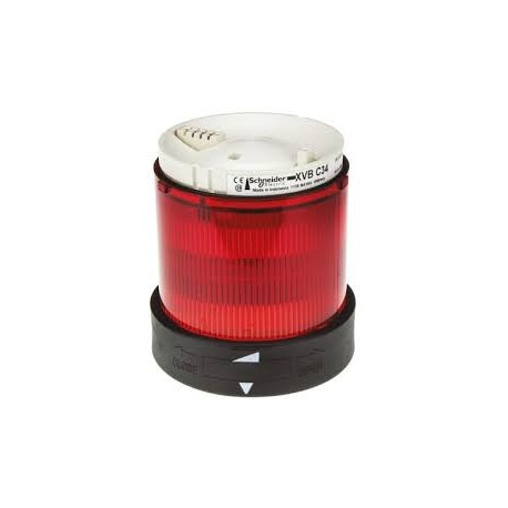Telemec Lumitorre Modulo Fijo 12-230Vca/Cd Rojo SKU: XVBC34