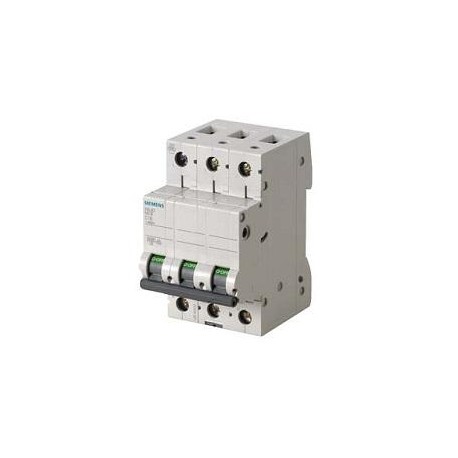 Siemens Int Termomag P/Riel 3P 25A C 6Ka 440Vac 60Vdc SKU: 5SL6325-7CC