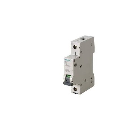 Siemens Int Termomag P/Riel 1P 16A C 6Ka 440Vac 60Vdc SKU: 5SL6116-7CC