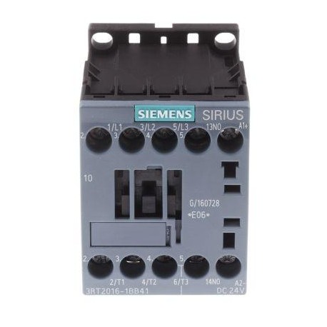 Siemens Contactor 9Amps B-24Vdc S00 C-1Na SKU: 3RT2016-1BB41