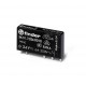 Finder Inserto Relevador Cuadrado 6Amp 24Vdc 1P1T 5Pin P/39.31 SKU: 34.51.7.024.0010