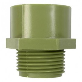 Conector Pvc Verde Pesado Electrico 13Mm (1/2"") SKU: CoNEP13