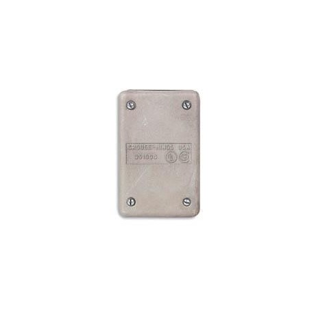 Crouse Hinds Tapa Ciega Condulet Rectangular SKU: DS100G