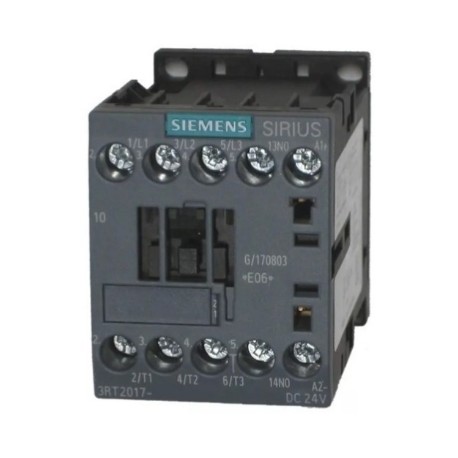 SIEMENS contactor 12amps b-440vac s00 c-1na SKU: 3RT2017-1AR61