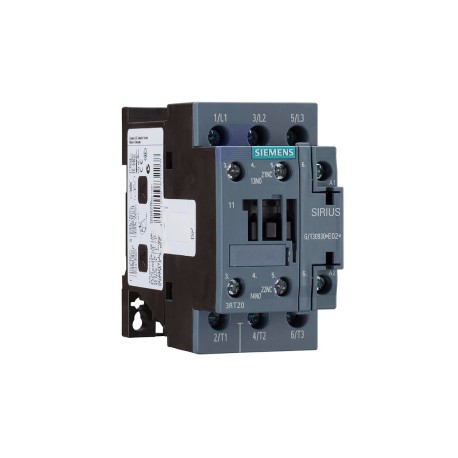 SIEMENS contactor 9a 2na+2nc 24vdc s00 SKU: 3RT2016-1BB44-3MA0