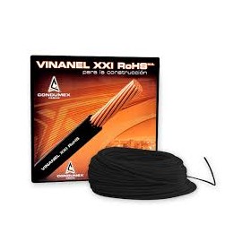 Cable VINANel negro Caja 100 20 AWG SKU: CAVIN20N