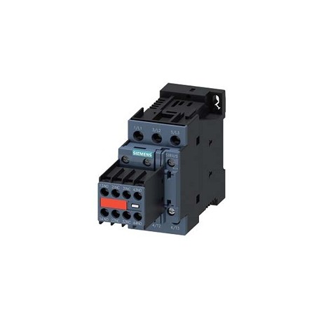 SIEMENS contactor ac-3 15kw/400v 2na+2nc dc 24v diodos SKU: 3RT2027-1FB44-3MA0