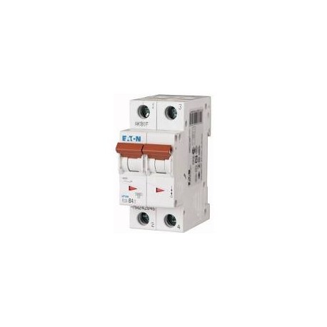 Moeller Int Termomag P/Riel 2P 4A C 6Ka 440Vac 242872 SKU: PLS6-C4-2MW