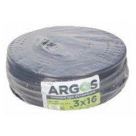 Cable uso rudo ARGOS 4X18 AWG negro por metro SKU: URARG4X18-MTO