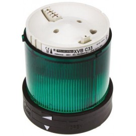 Telemec Lumitorre Modulo Fijo 12/230Vca/Cd Verde SKU: XVBC33