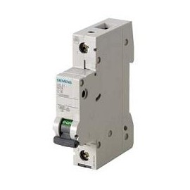 Siemens Int Termomag P/Riel 1P 6A C 6Ka 440Vac 60Vdc SKU: 5SL6106-7CC