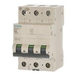 Siemens Int Termomag P/Riel 3P 40A C 6Ka 440Vac 60Vdc SKU: 5SL6340-7CC