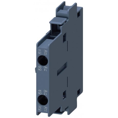 Siemens Block Contac. Aux. Laterales Sos2S3 1Na+1Nc SKU: 3RH1921-1DA11