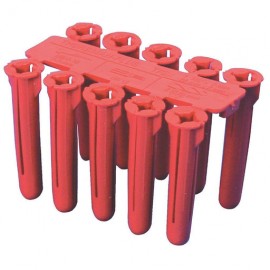 Taquete Pija Broca 1/4"" Rojo Para Pija 8 SKU: TAQRoJo1