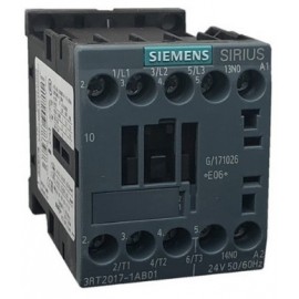 SIEMENS contactor 12a bob-24v ac s00 1na SKU: 3RT2017-1AB01