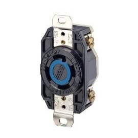 LEVITON receptáculo media vuelta  3p+t 30a 250vac l15-30 SKU: LV2720