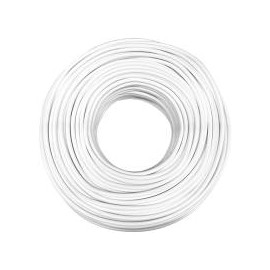 Cable VINANel blanco  6 AWG por metro SKU: CAVIN6B-MTO