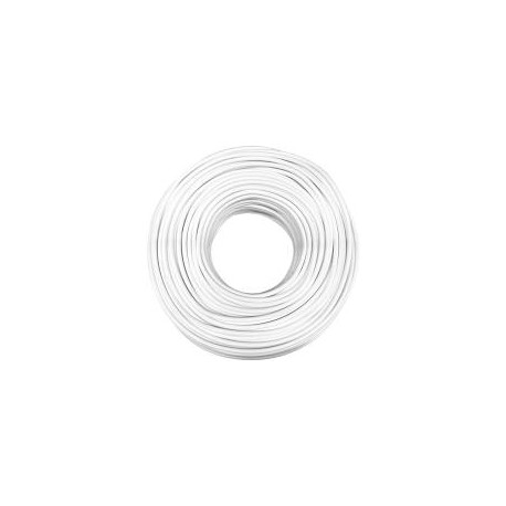 Cable VINANel blanco  6 AWG por metro SKU: CAVIN6B-MTO