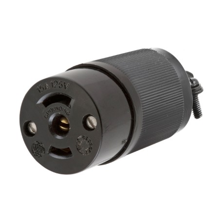 HUBBELL COneC midget TWIST 2P 3H 15A 125V ML-2R SKU: HBL7593