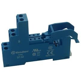 Finder Base 8Pin P/Relevador Fam. 46.52 SKU: 97.02-SPA