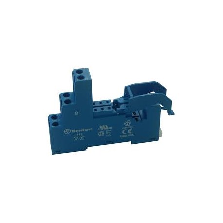 Finder Base 8Pin P/Relevador Fam. 46.52 SKU: 97.02-SPA