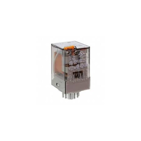 Finder Relevador Encapsulado 10Amp 230Vca 3P2T 11Pin SKU: 60.13.8.230.0040