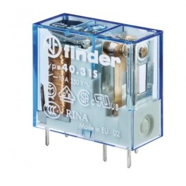 Finder Relevador Mini 10A 24Vdc 1P2T 5Pin SKU: 40.51.9.024.0000