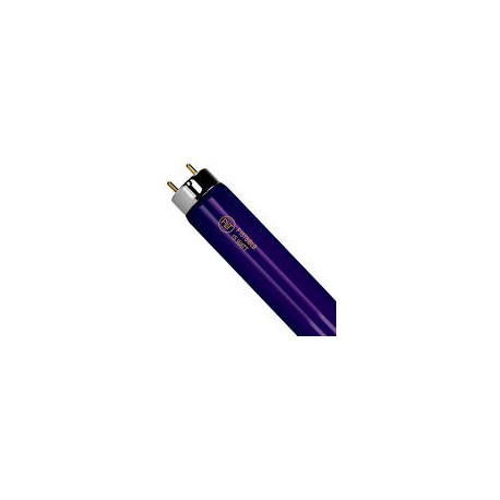 LUMI Tubo fluorescente luz negra sin filtro 15W T8 SKU: FL15BL
