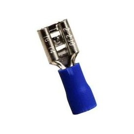 Faston hembra aislada PIDG 187 16-14 azul SKU: 160477-2