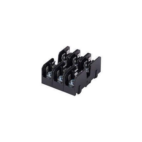 BUSS porta  Fusible clase CC Conector de Tornillo 3 Polos SKU: BMM603-3SQ